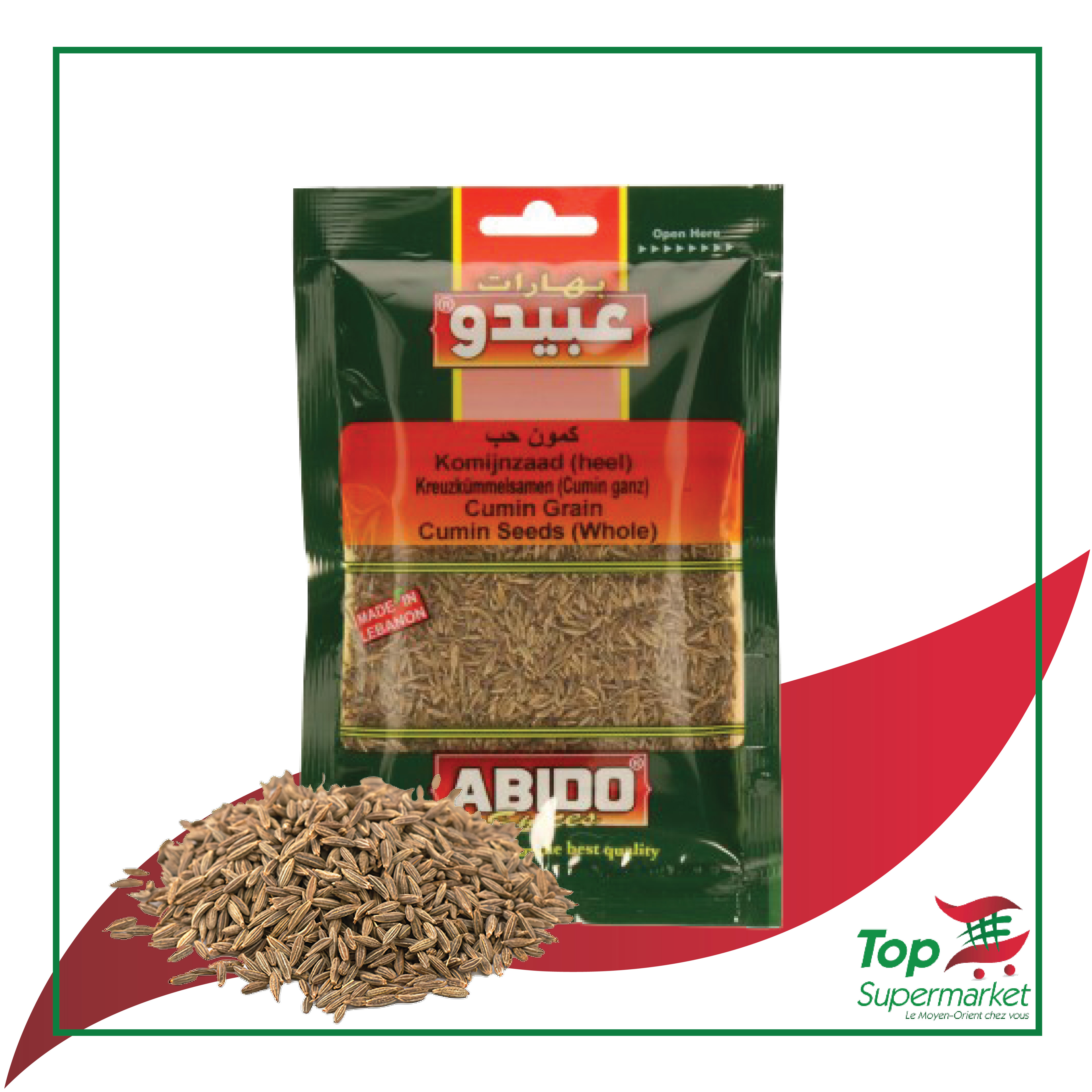 Abido Cumin Entier 50gr